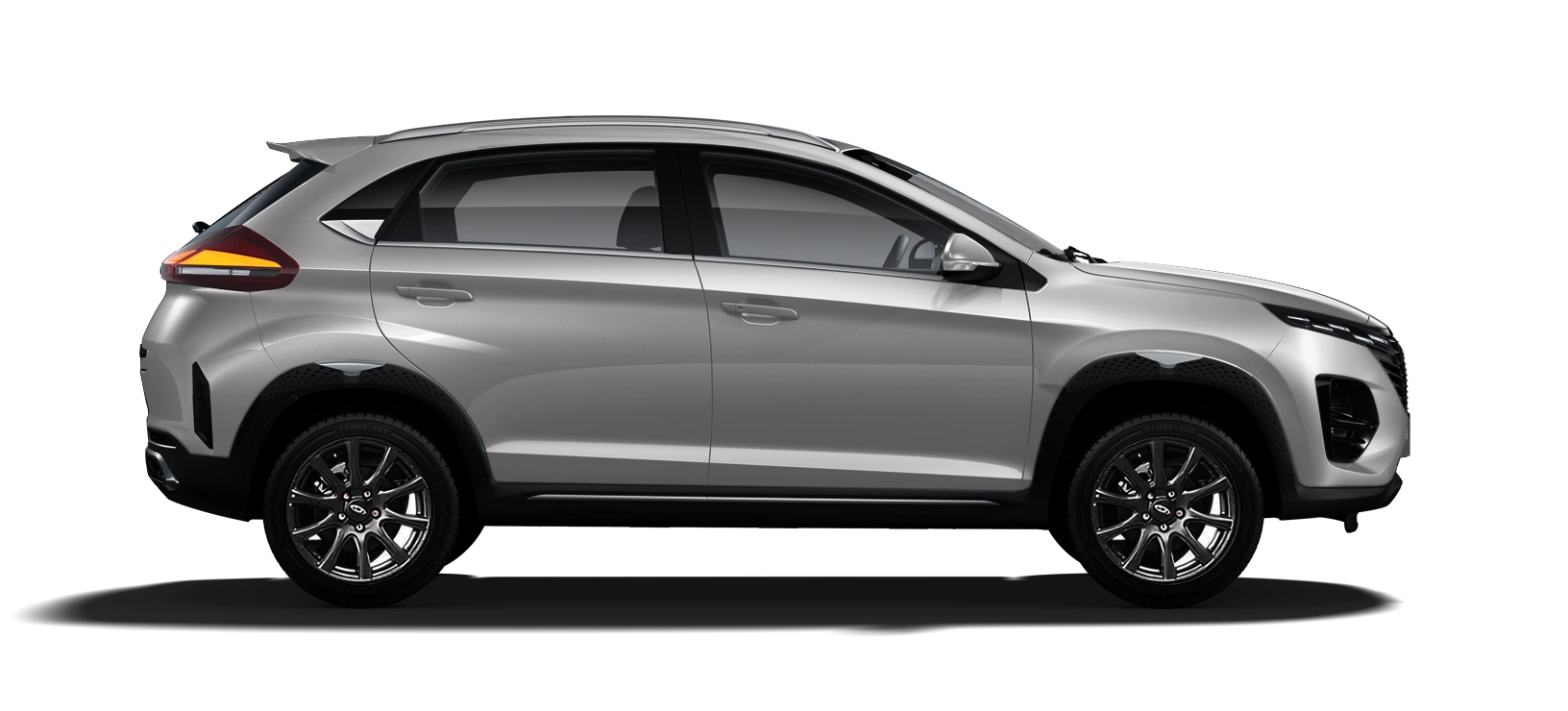 Серебристый серый